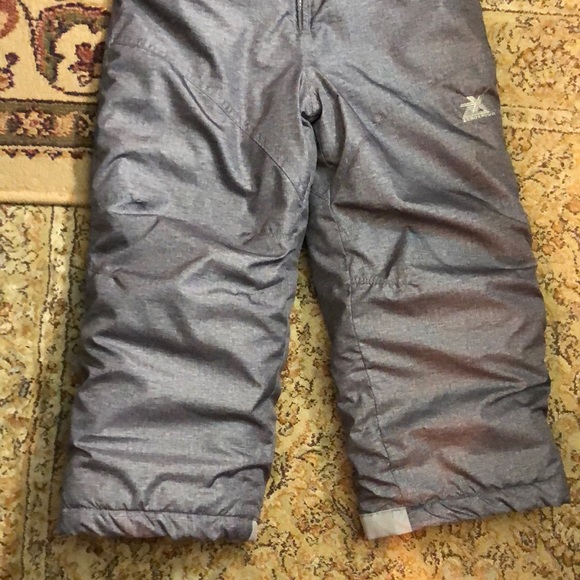 ZERO XPOSURE Size 4/5 Kids Youth Snowsuit Silver/Gray Pink 1-Pc Ski Winter NEW - Picture 8 of 16